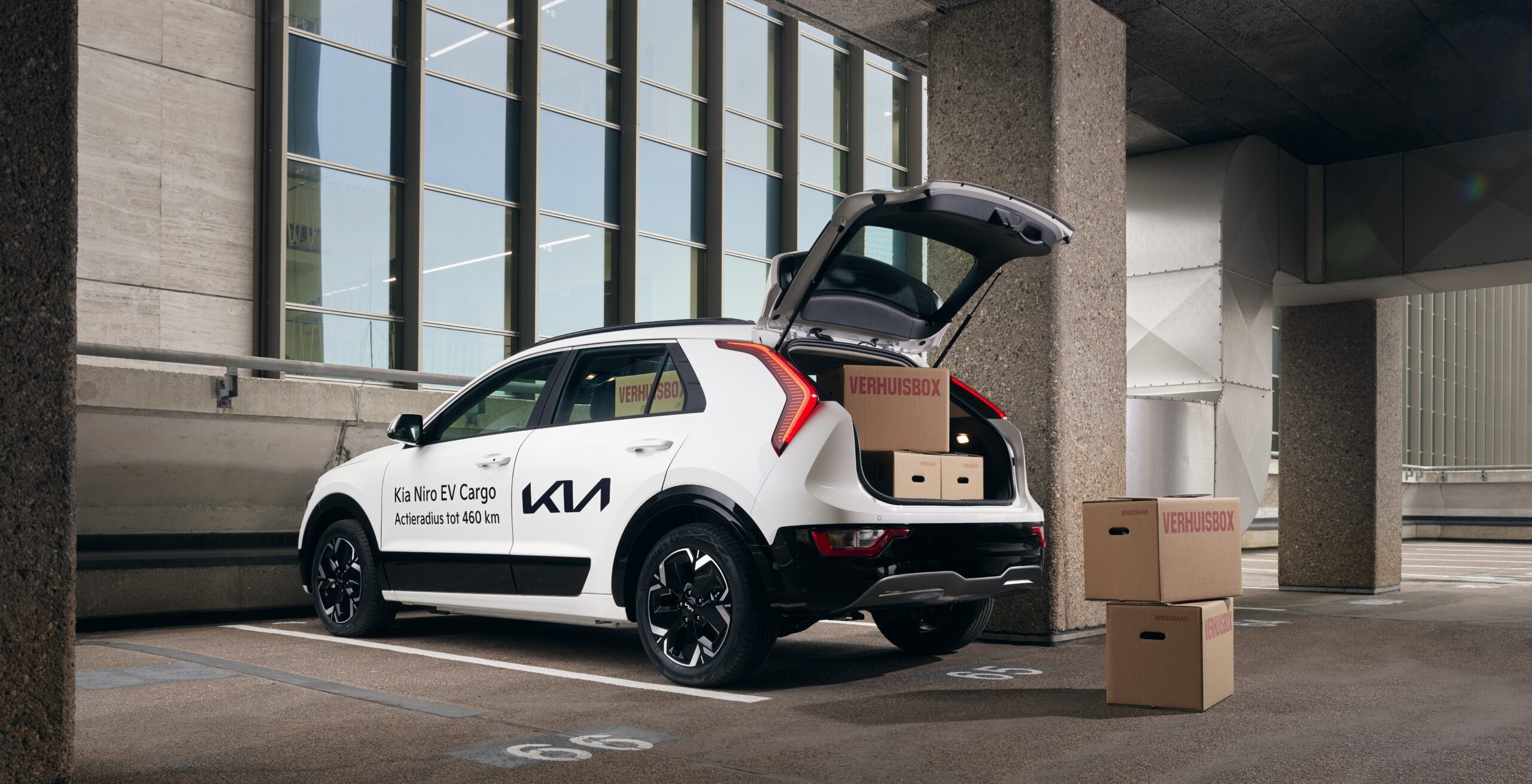 Terughoudendheid Het begin resterend De elektrische KIA NIRO Cargo - Leasegarage