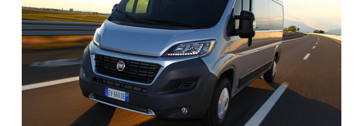 De volledig elektrische Fiat E-Ducato