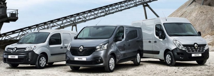 Bedrijfswagens van Renault