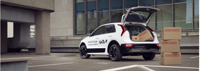 Kia Niro EV Cargo nieuwe elektrische besteller