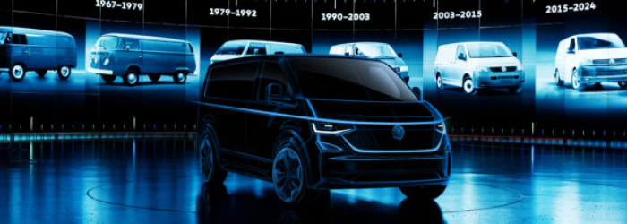 Volkswagen laat iets meer van de nieuwe Transporter zien!