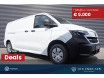 Volkswagen Transporter elektrisch 3-deurs e-Transporter 136 pk e-Transporter Life 136 pk, Achterdeuren zonder ruit, Trekhaak, Climatronic, Bij