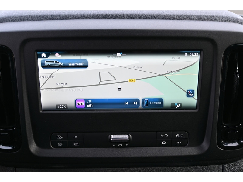 Mercedes-Benz Vito 116 CDI L2 Pro 2500 kg trekhaak, Achterdeuren, MBUX navigatie Mercedes-Benz Vito 116 CDI L2 Pro 2500 kg trekhaak, Achterdeuren, MBUX navigatie