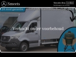 Mercedes-Benz Sprinter 2-deurs 519 CDI FACELIFT LAADBAK + KLEP