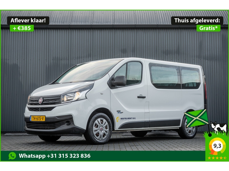Fiat Talento 1.6 MJ EcoJet L1H1 | Euro 6 | 9-Pers | Incl. BTW&BPM | 126 PK | Cruise | Airco Fiat Talento 1.6 MJ EcoJet L1H1 | Euro 6 | 9-Pers | Incl. BTW&BPM | 126 PK | Cruise | Airco