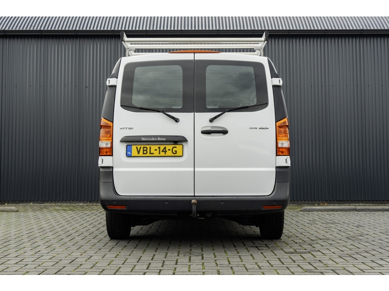Mercedes-Benz Vito 114 CDI Lang | Automaat | Imperiaal | Camera | Navi | L+R Zijschuifdeur | Cruise | Airco | PDC | Eur  Mercedes-Benz Vito 114 CDI Lang | Automaat | Imperiaal | Camera | Navi | L+R Zijschuifdeur | Cruise | Airco | PDC | Eur