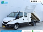 Iveco Daily 4-deurs 35C14 Kipper Dubbele Cabine Dubbellucht Trekhaak Airco Cruise Control Lucht Geveerde Stoel
