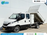 Iveco Daily 4-deurs 35C14 Kipper Dubbele Cabine Dubbellucht Trekhaak Airco Cruise Control Lucht Geveerde Stoel