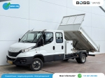 Iveco Daily 4-deurs 35C16 3.0 DC Dubbele Cabine Kipper Dubbellucht Airco Navigatie 3.5t Trekhaak Tipper Benne