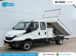 Iveco Daily 4-deurs 35C16 3.0 Dubbele Cabine Kipper Dubbellucht Airco Navigatie Camera 3.5t Trekhaak Tipper Benne