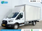 Ford Transit 4-deurs 350 2.0 TDCI 130PK L3H1 Airco Cruise Control Achterdeuren Koffer Bakwagen Meubelbak