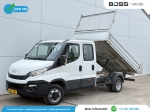 Iveco Daily 4-deurs 35C14 2.3 Dubbele Cabine Dubbellucht 7 Stoelen Airco Cruise Control Trekhaak 3.5t Tipper Benne Kippe