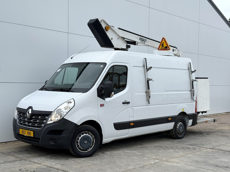 Renault Master T35 2.3 DCi Hoogwerker Hubarbeitsbuhne 12,5 Meter Versalift Airco Cruise Control  Renault Master T35 2.3 DCi Hoogwerker Hubarbeitsbuhne 12,5 Meter Versalift Airco Cruise Control