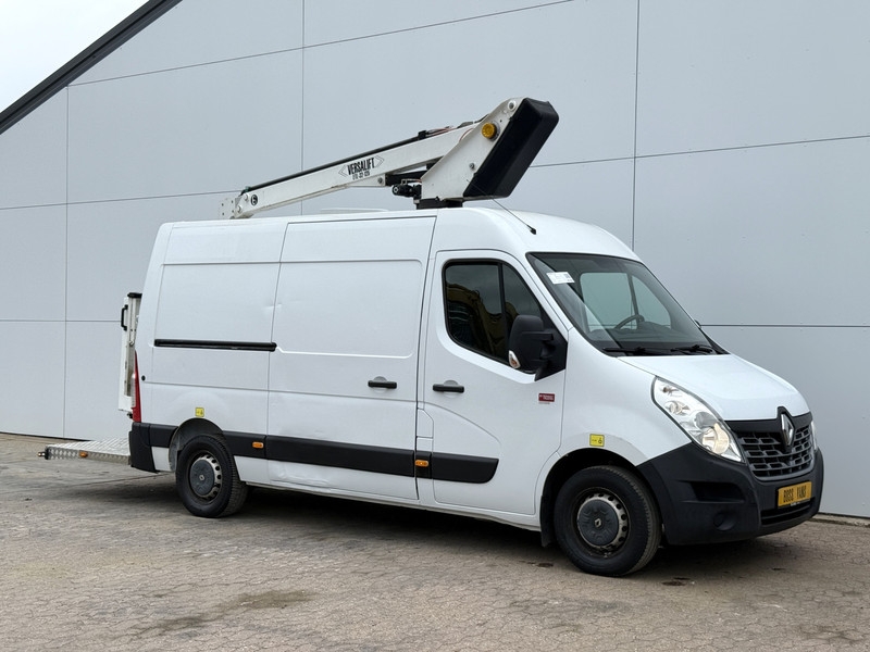 Renault Master T35 2.3 DCi Hoogwerker Hubarbeitsbuhne 12,5 Meter Versalift Airco Cruise Control  Renault Master T35 2.3 DCi Hoogwerker Hubarbeitsbuhne 12,5 Meter Versalift Airco Cruise Control
